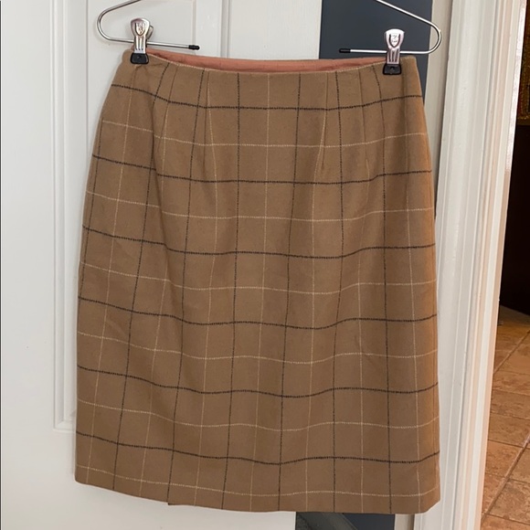 Talbots Wrap Wool Skirt - Picture 3 of 6